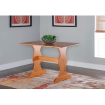 chelsea light brown corner nook   