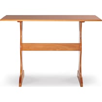 chelsea light brown dining table   