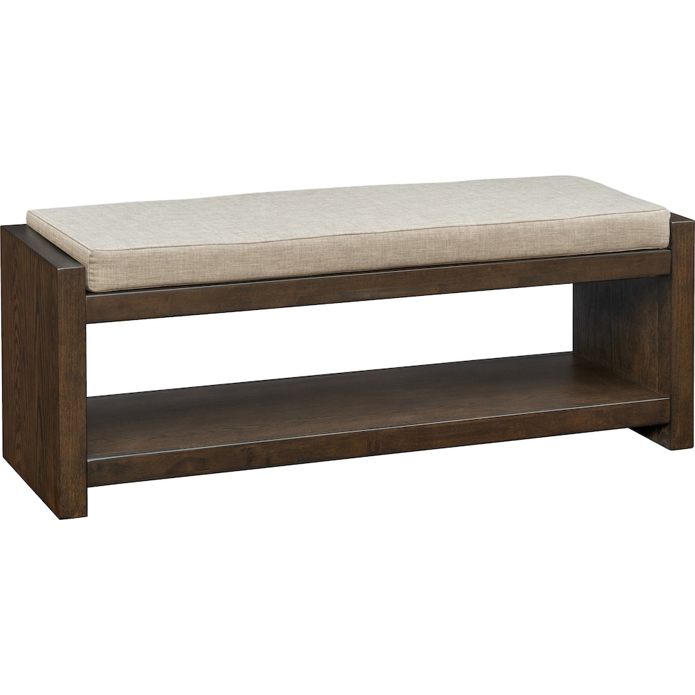 cherli brown bench   