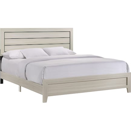 Chesham Queen Panel Bed - Gray