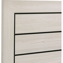 chesham gray queen bed   