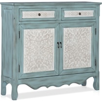 chesterland blue accent chest   