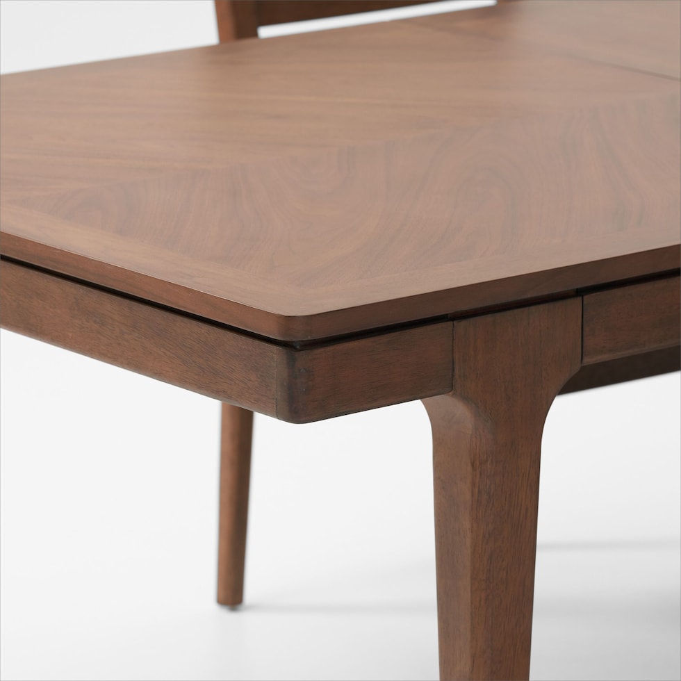 chicago dining dark brown dining table   