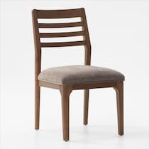 chicago dining dark brown side chair   