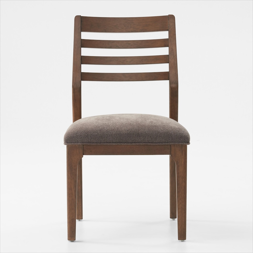 chicago dining dark brown side chair   