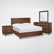 chicago dark brown  pc queen bedroom web   