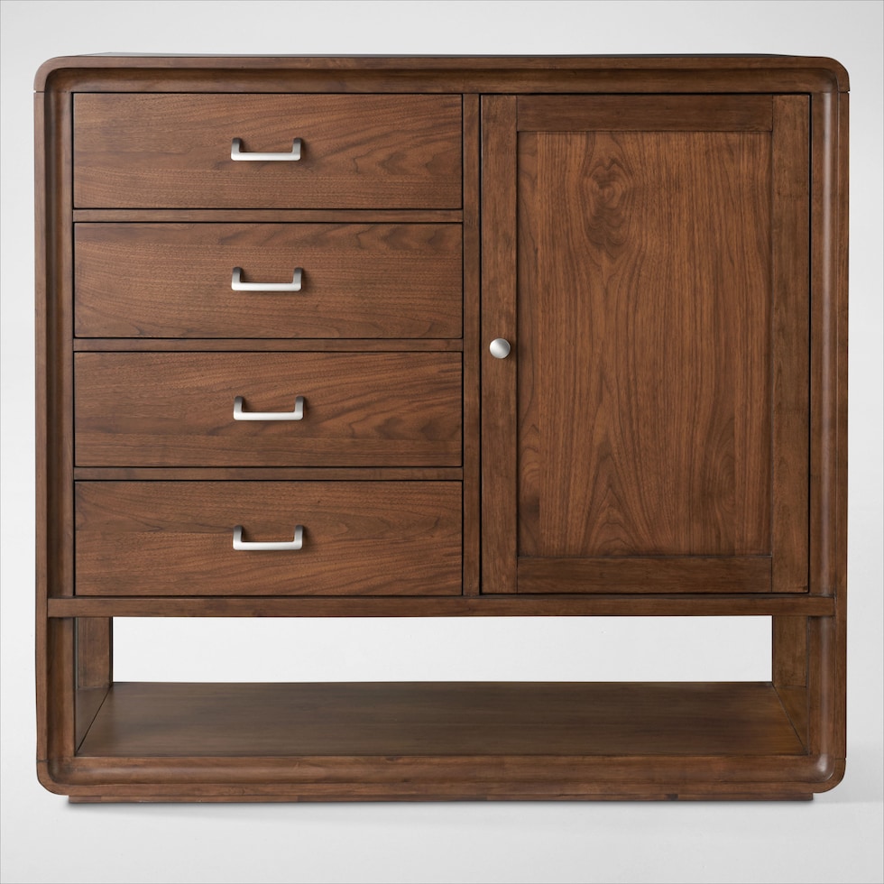 chicago dark brown door chest web   