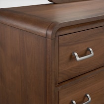 chicago dark brown dresser and mirror web   