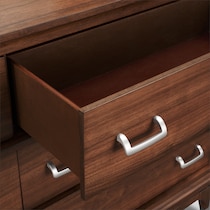 chicago dark brown dresser and mirror web   
