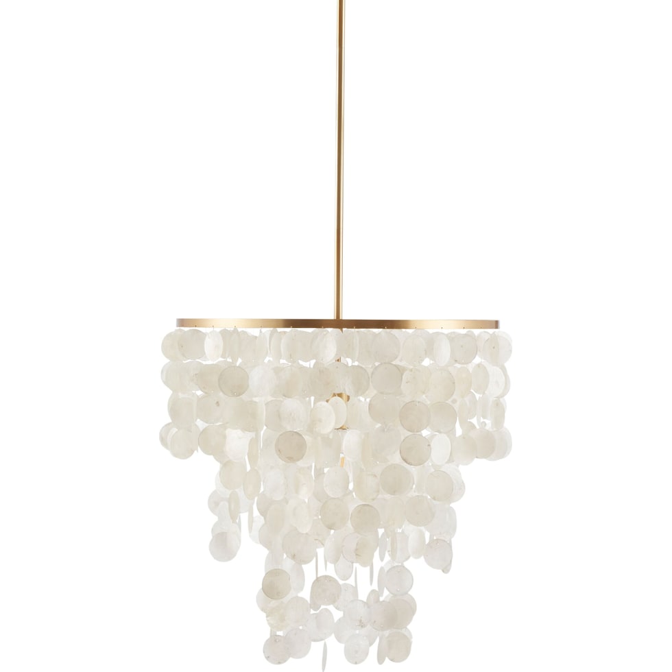 chino white chandelier   