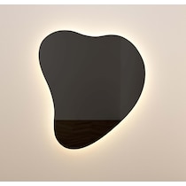 christina black wall mirror   