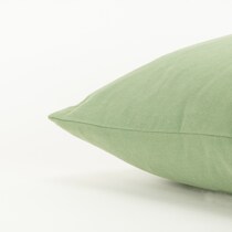 christmas star green accent pillow   