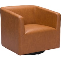 cielo light brown accent chair   