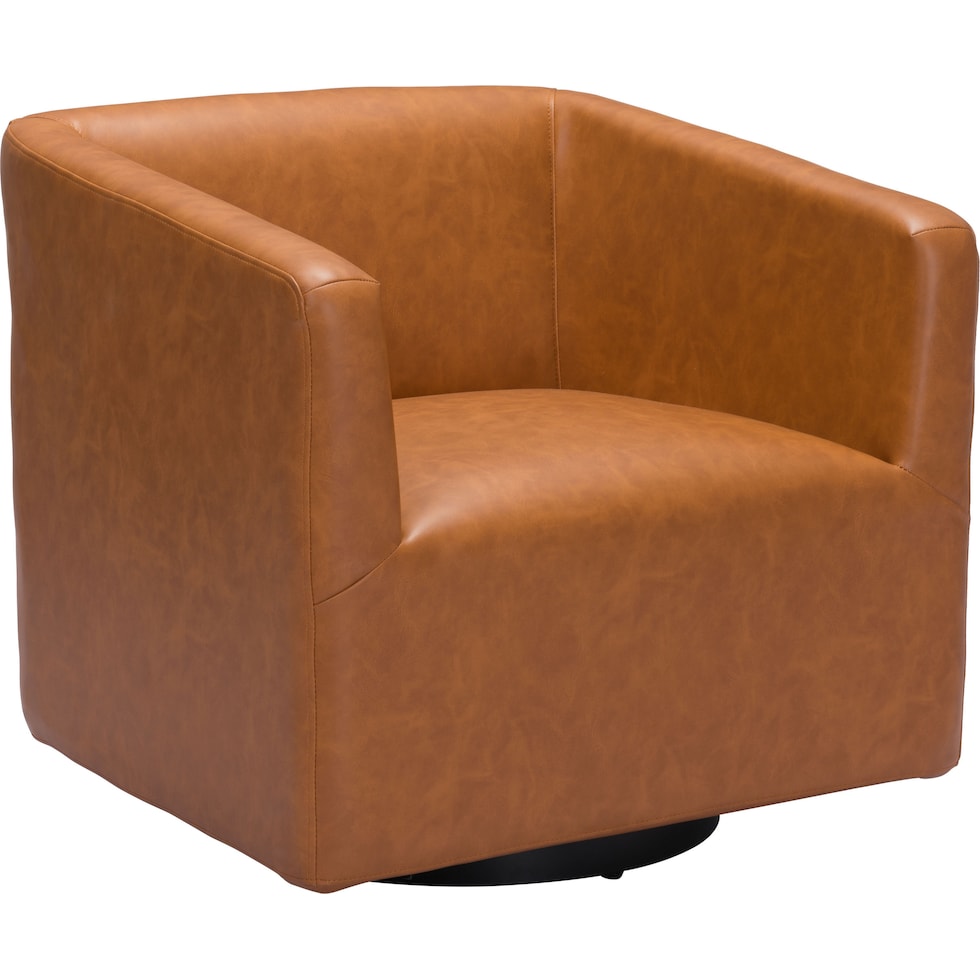 cielo light brown accent chair   