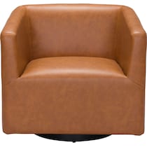 cielo light brown accent chair   