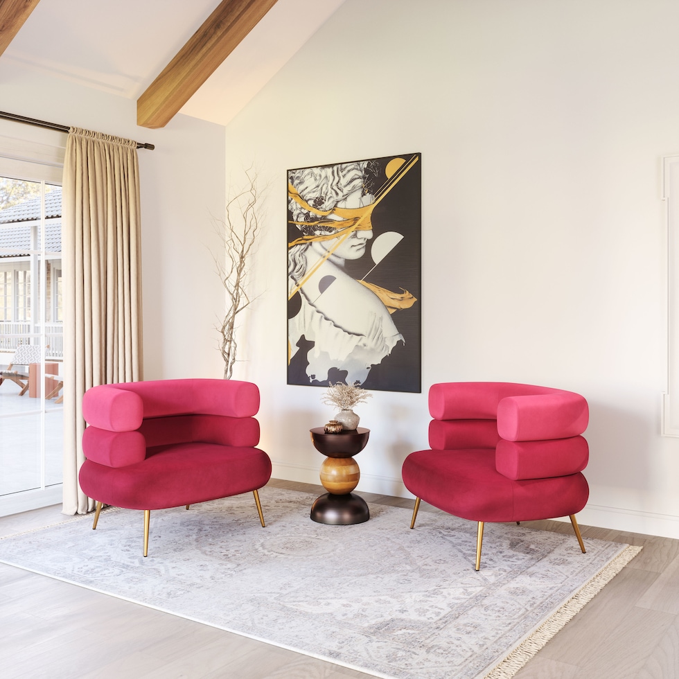 cierra gold side table   