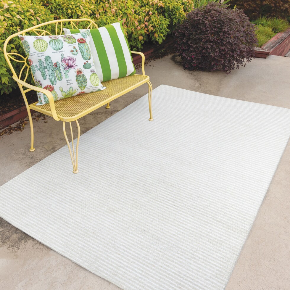 circe white outdoor area rug   