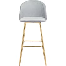 ciriah gray bar stool   