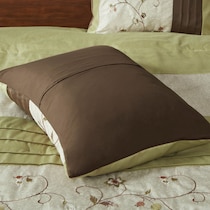 clara green california king bedding set   