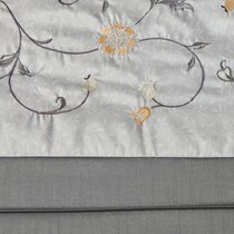 clara yellow king bedding set   