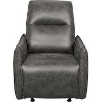 claremore gray recliner   