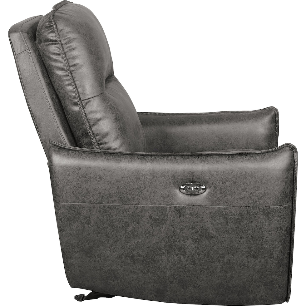 claremore gray recliner   