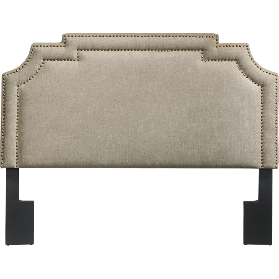 claremore white queen headboard   