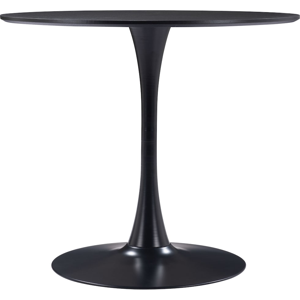 clarice black dining table   