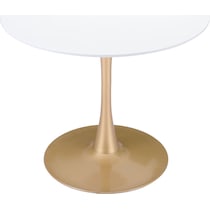 clarice white dining table   