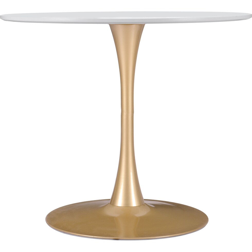 clarice white dining table   
