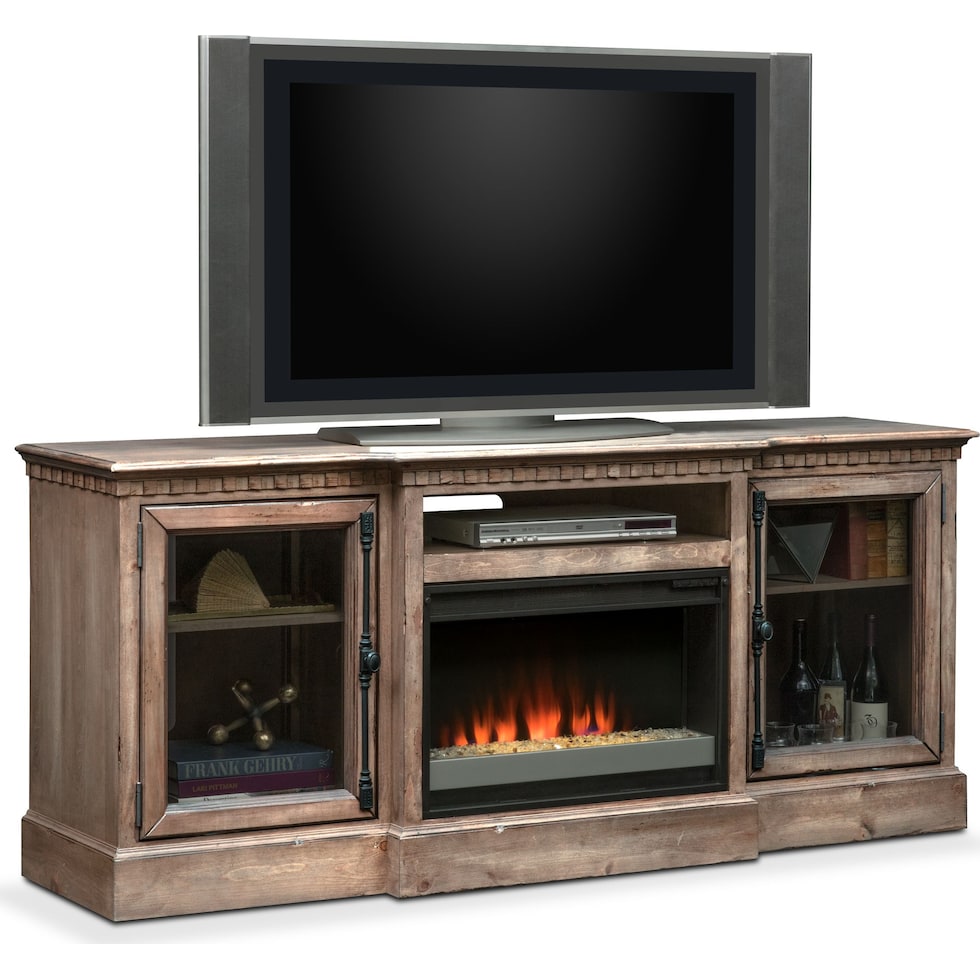 claridge gray gray tv stand   