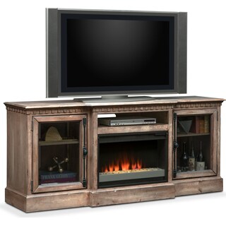 Claridge Fireplace TV Stand | American Signature Furniture