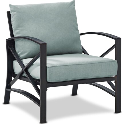 Clarion Outdoor Chair - Mist/Bronze