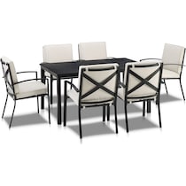 clarion light brown outdoor dinette   