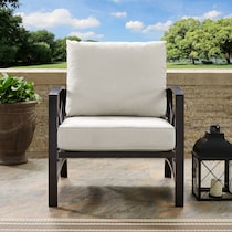 clarion oatmeal outdoor chair   