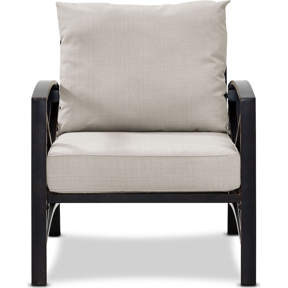 clarion oatmeal outdoor chair   
