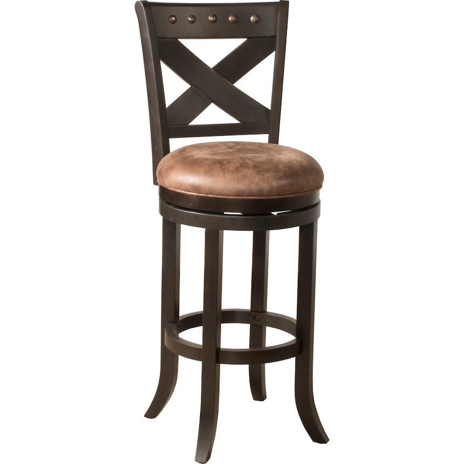clark light brown counter height stool   
