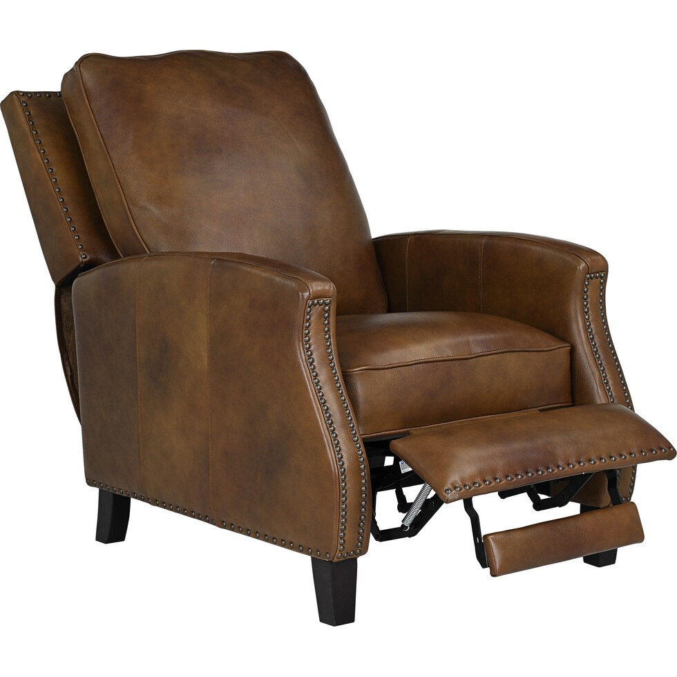 clarkson dark brown recliner   