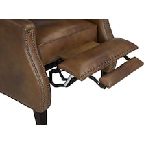 clarkson dark brown recliner   
