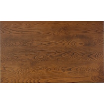 clayes white and brown dining table   