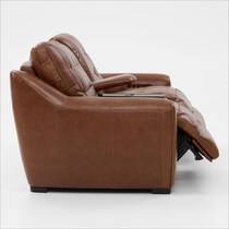 clayton living room light brown loveseat   
