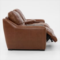 clayton living room light brown loveseat   