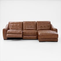 clayton living room light brown sectional   