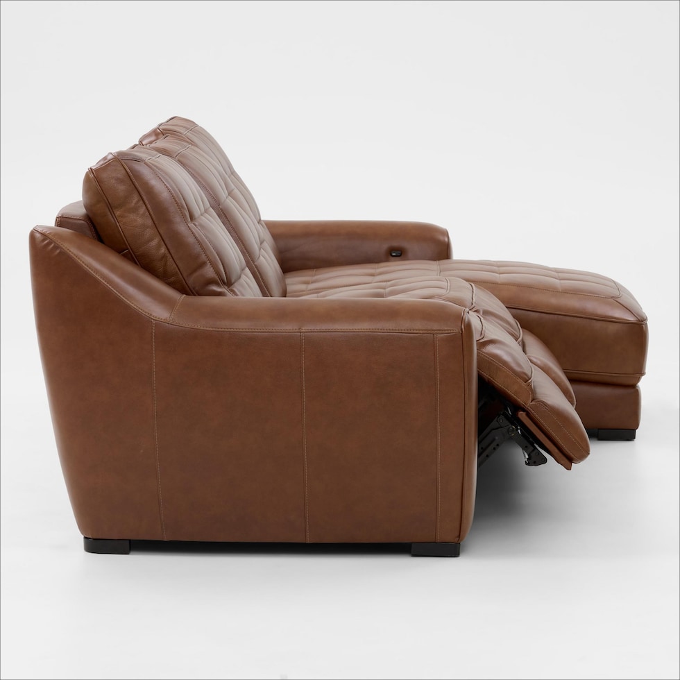 clayton living room light brown sectional   