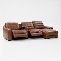 clayton living room light brown sectional   