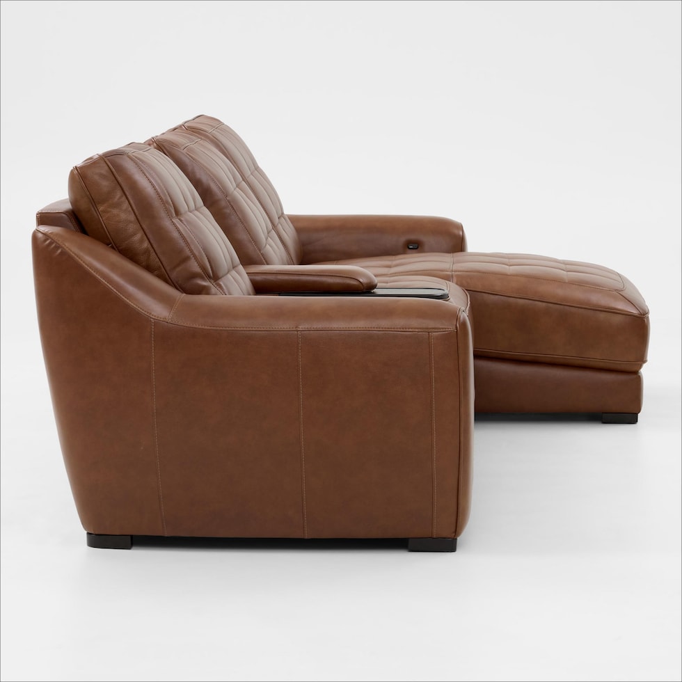 clayton living room light brown sectional   