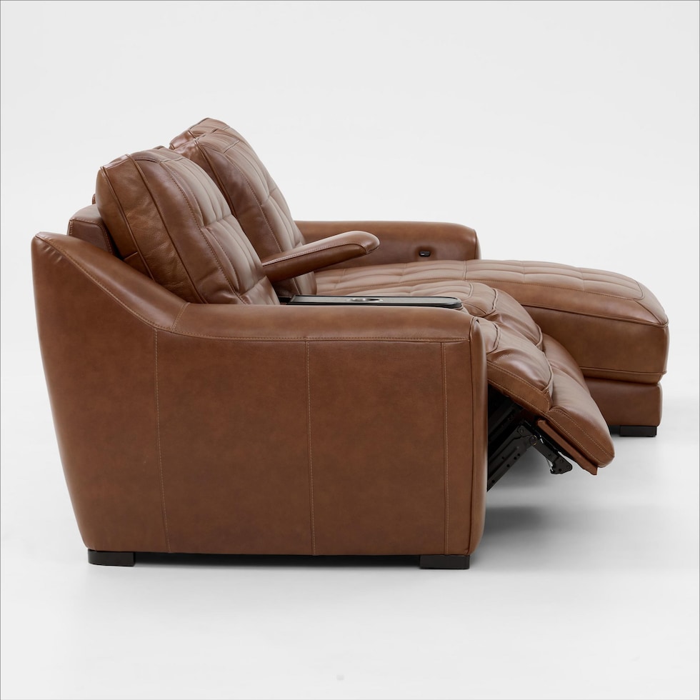 clayton living room light brown sectional   