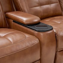 clayton living room light brown sectional   