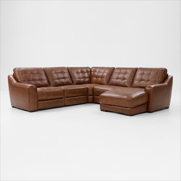 Clayton Dual-Power 5-Piece Sectional with Chaise
