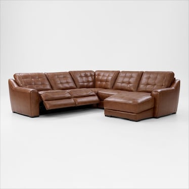 Clayton Dual-Power 5-Piece Sectional with Chaise